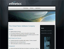 Tablet Screenshot of infinetics.com